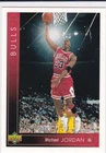 MICHAEL JORDAN 1993/94 Upper Deck Basketball NBA Card CHICAGO BULLS SLAM DUNK!