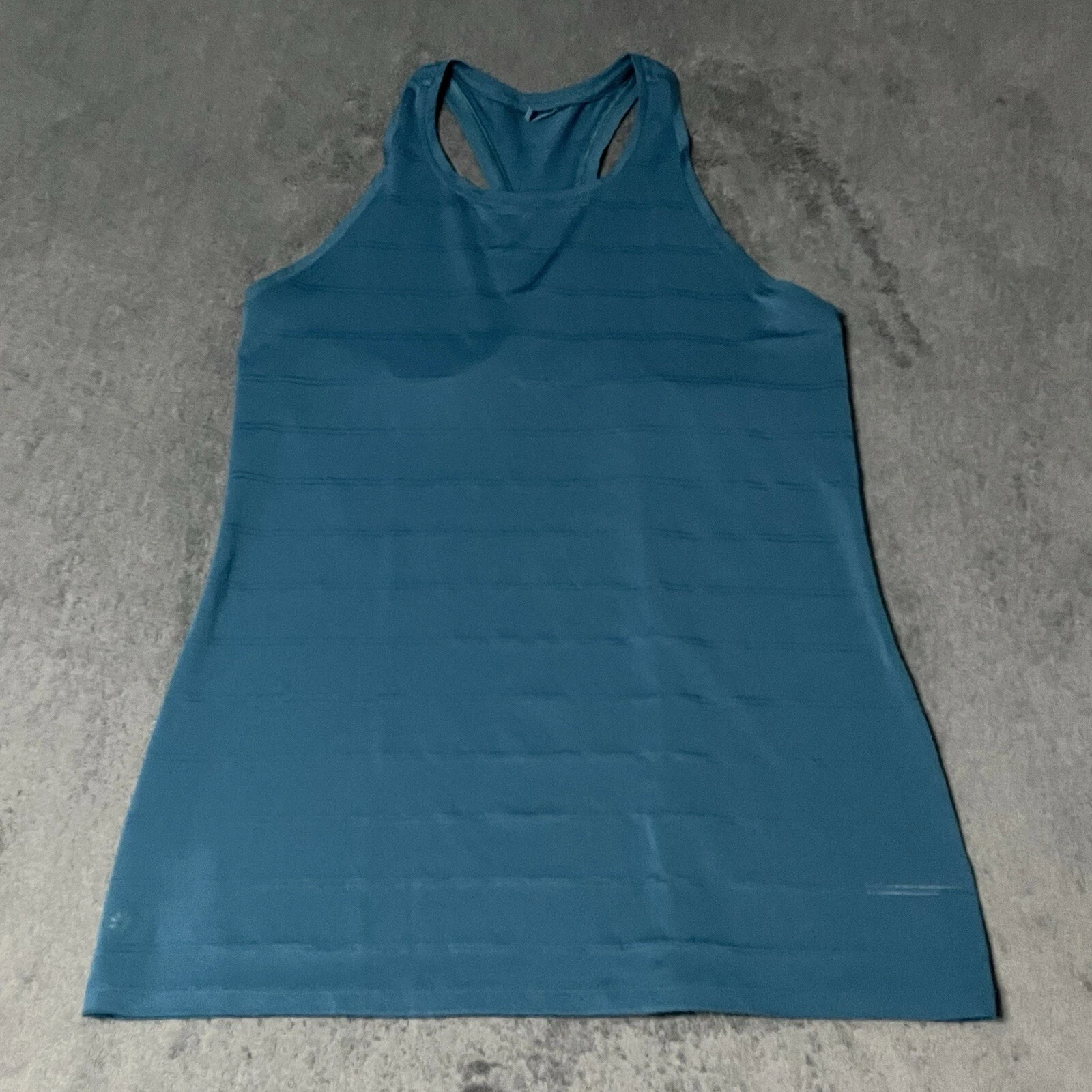 athleta high neck double stripe racerback athletic tank-top