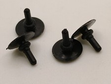 Hornby X8134 L6187  Large 7mm Round Plastic Buffers -  Buffer Heads