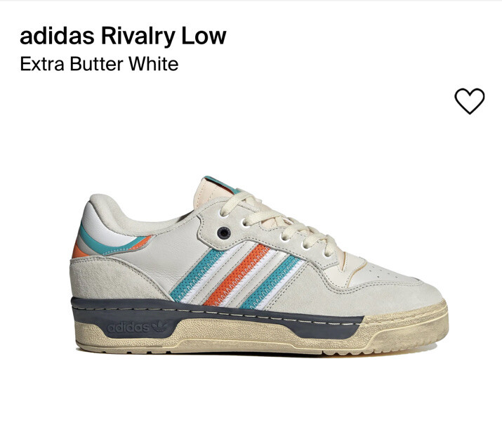 NIB sz 8 - adidas Rivalry Low x Extra Butter Rivalry Series 
