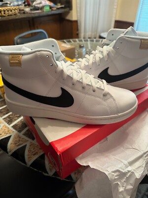 NIKE Men's Court Royale Mid #CQ9179 100 White Black