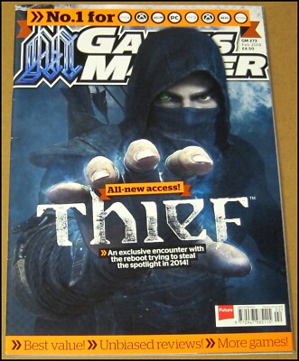 February 2014 Games Master Magazine Thief Video Game Reviews