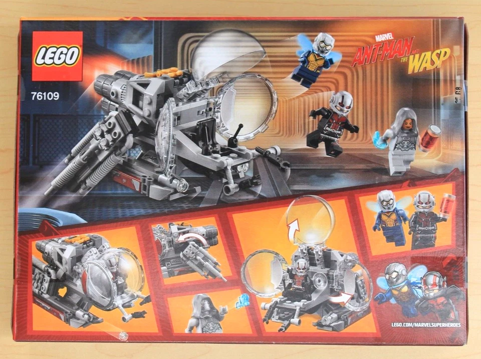 Lego Marvel Super Heroes Ant-Man Quantum Realm Explorer Set 76109 Sellado 200 Piezas Foto 2 de 2
