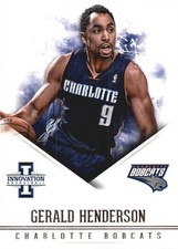 2012-13 Innovation #17 Gerald Henderson Charlotte Bobcats