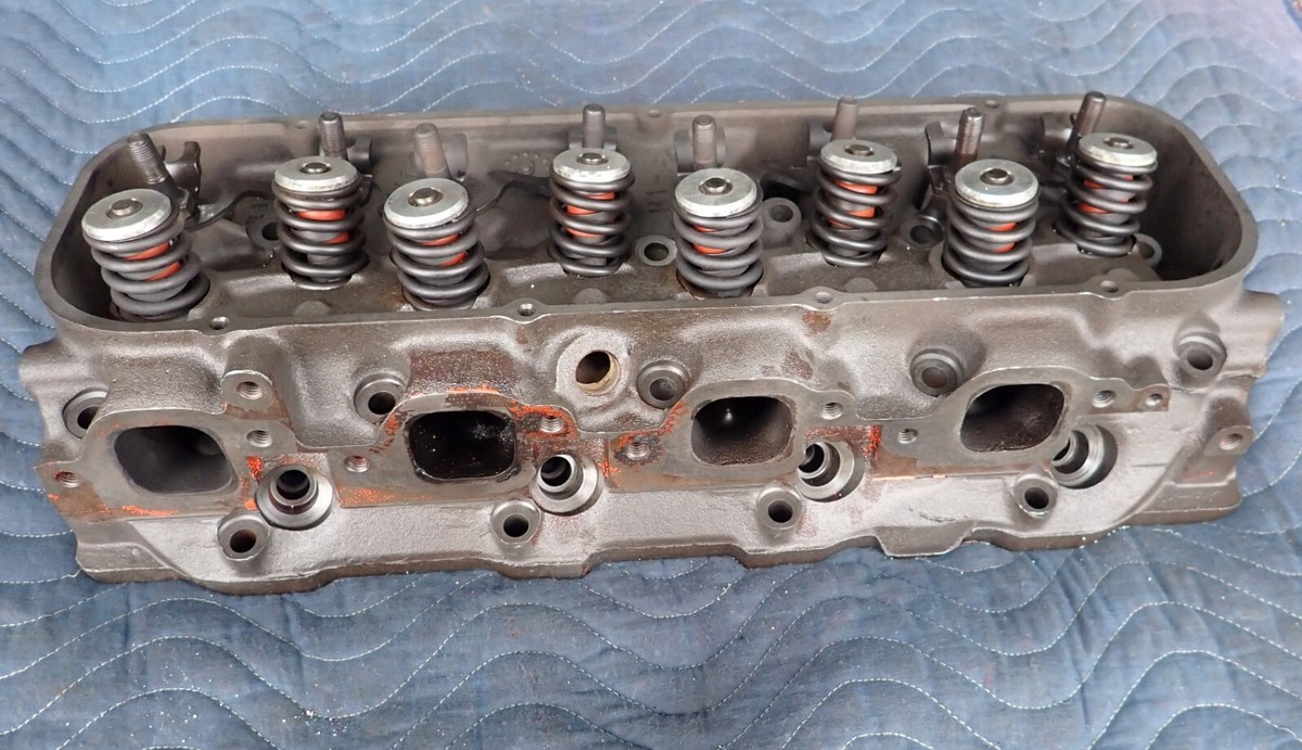 Original GM Big Block Chevy Rectangular Port Head 3919840 E 1 9  