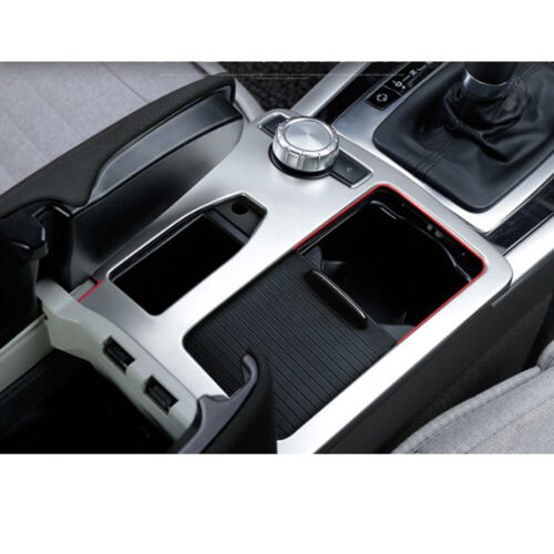 Center Console Cup Holder Panel Cover Trim For Mercedes Benz C E W204 W212 C207 - Picture 11 of 11