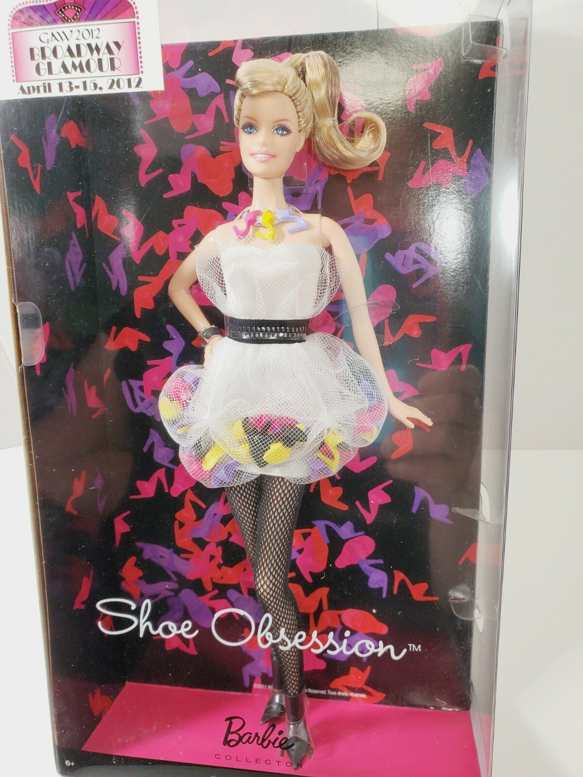 NEW 2011 Shoe Obsession Barbie Collector Doll Broadway Glamour 2012