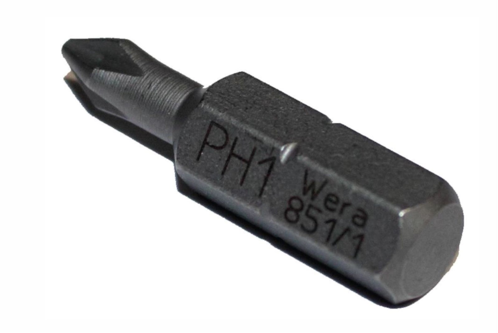 INSERTI A CROCE WERA 851/1 Z SB - PH 1-3, 25mm, Kit Da 3 Pezzi, Per Viti Phillips - Foto 8