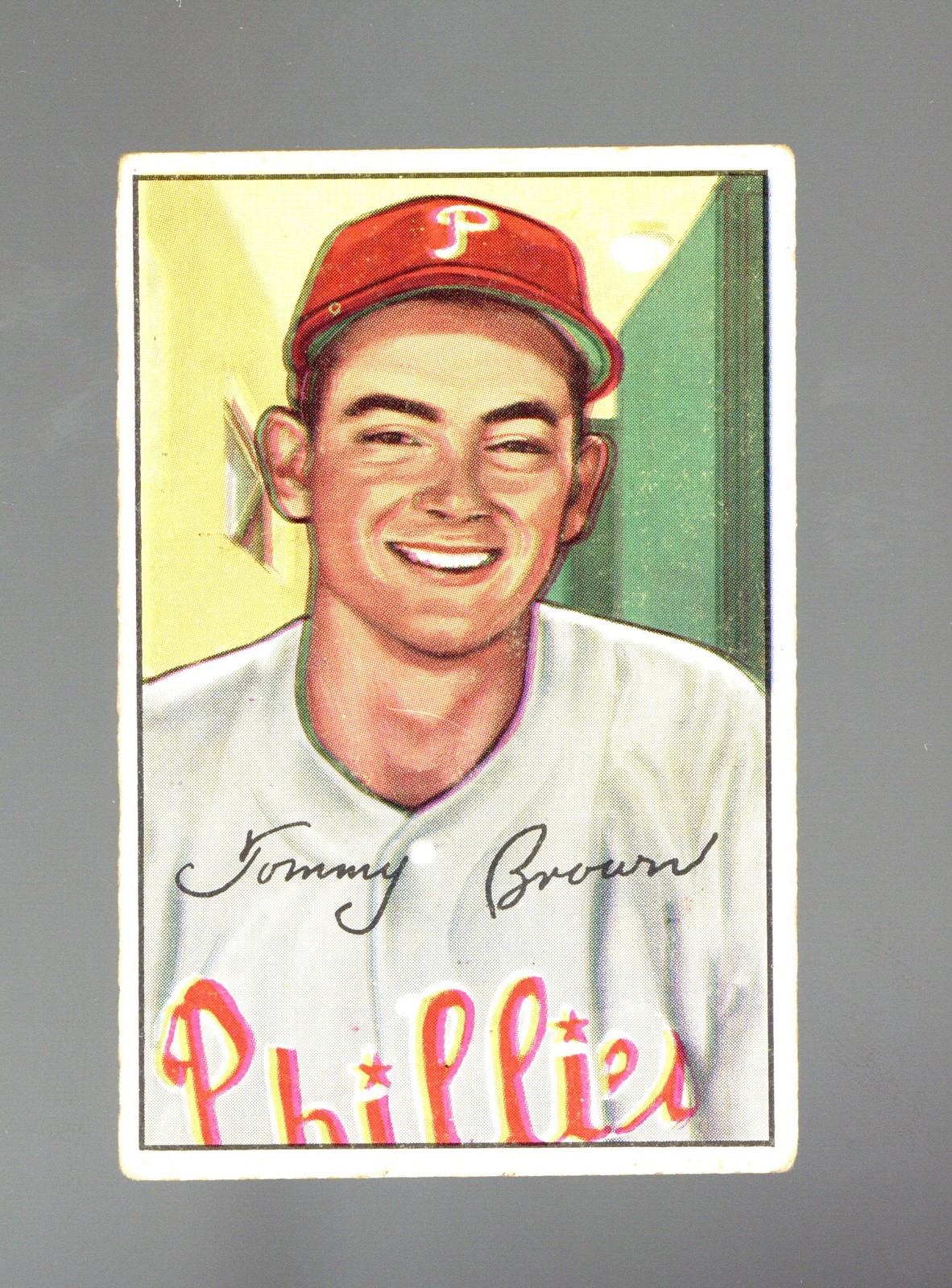 Tommy Brown #236 Baseball Cards 1952 Bowman trading card — raw and PSA graded price guide