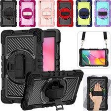 Shockproof Strap Stand Case Cover For Samsung Galaxy Tab A A7 A8 S7 S8 S9 Tablet