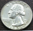 US 1952 Washington Quarter **