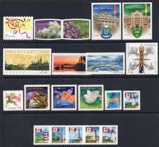 Canada 2203i/2253Bi VF MNH 2007 die cut to shape issues CV $51