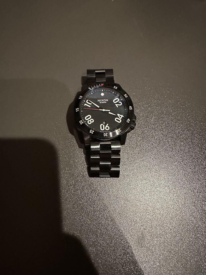Nixon The Ranger Black Watch - Rugged Stylish Timepiece