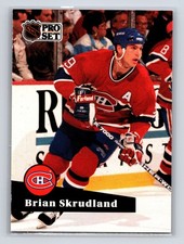 1991-92 Pro Set - Brian Skrudland #127 Montreal Canadiens Hockey Card