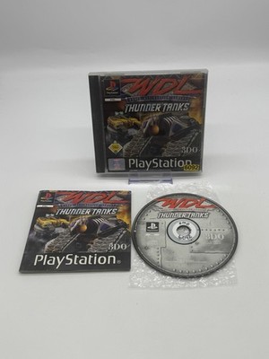 World Destruction League: Thunder Tanks PSone OVP Beschädigt PAL   Blitzbereit  