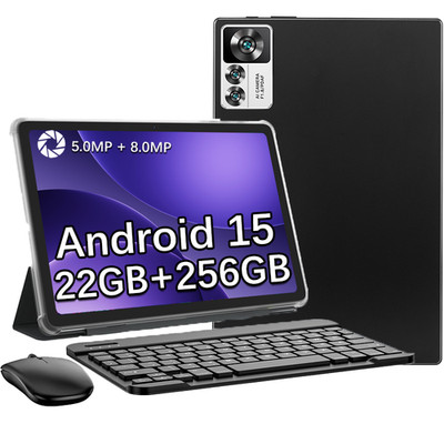 2026 Neu Tablet Android 15  22GB+256GB  10.1 Zoll Octa-Core Wifi 6 Netflix