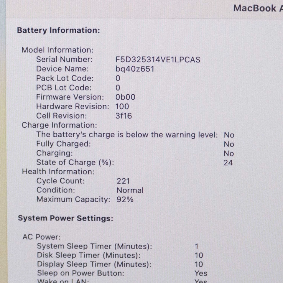 2023 Apple MacBook Air 15" M2 10C GPU 3.5GHz 8GB RAM 256GB SSD MQKU3LL/A - Image 3 of 4