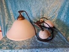 Art und Licht Messing Zugleuchte