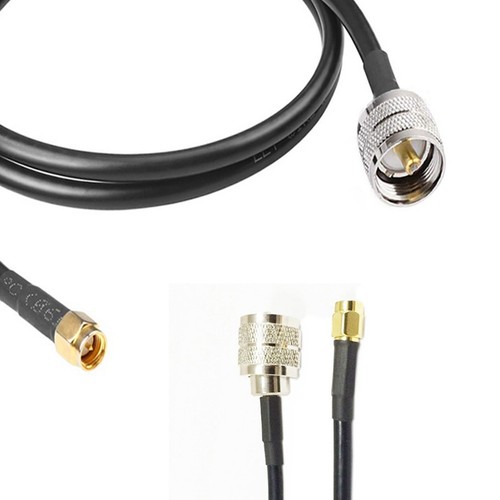 1 StüCk RG58-Kabel UHF SO239-Buchse auf SMA-Stecker -Koaxial-VerläNgerungsk7859 - Photo 5/6