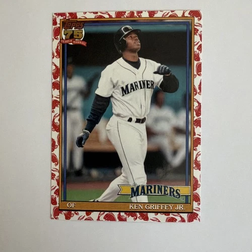 2026 Topps Series 1 Japan Edition Koi fish Insert Card #T91-45 Ken Griffey Jr