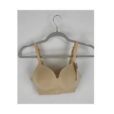 Truekind Supportive Comfort Wireless Shaping Bra Womens Small Chai New 10210