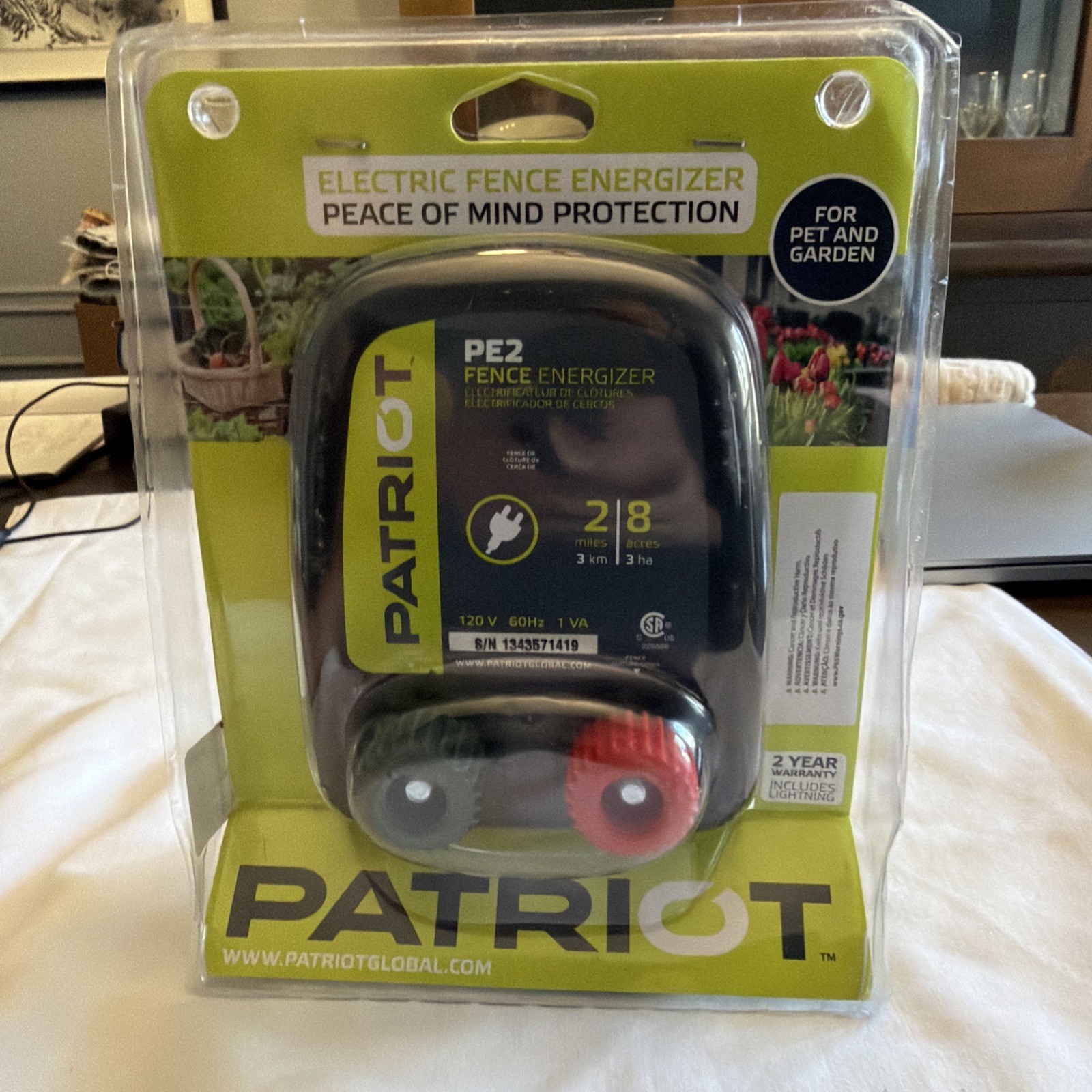 Patriot PE2 Electric Fence Energizer