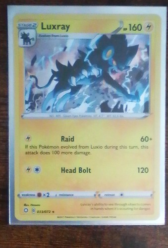 Luxray 062/192 Swsh02: Rebel Clash Holo