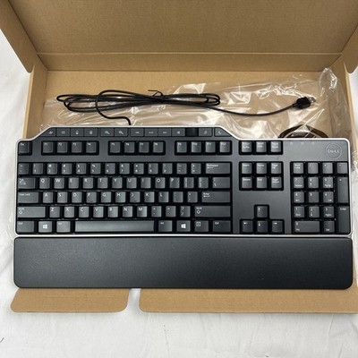 NEW! Dell USB keyboard KB522-BK-US Business Media Intergraded USB keyboard Black