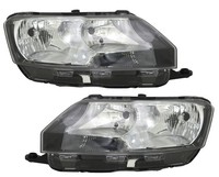Scheinwerfer Set FüR Skoda Rapid Nh Ab 12- Lwr Stellmotor Tagfahrlicht H7 H15