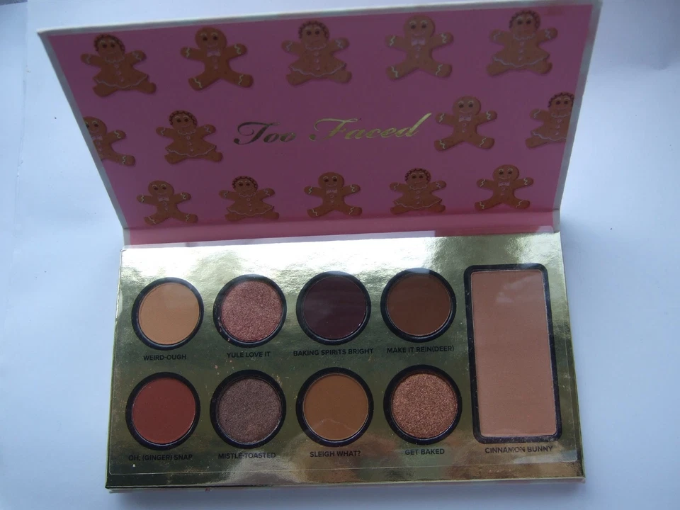 Too faced Christmas Bake Shoppe eyeshadow palette : GINGER SNAP - Image 4 of 4