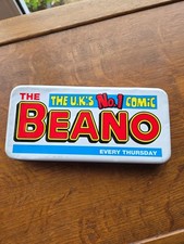 Beano pencil tin/case. 19cm x 9.25cm.