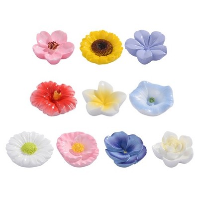 10Pcs Handcrafts Floating Flower Decorations Bees Drinking Cup Feeding Station