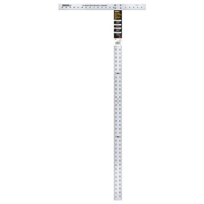 Johnson Level JTS48HD Professional Aluminum Drywall T-Square, 48''