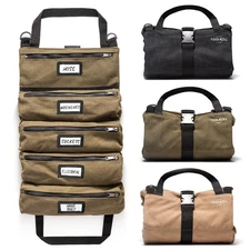 Official Legacy Tool Roll Bag - Easy to Carry 5-Pocket Roll Up Tool Bag - Dur...