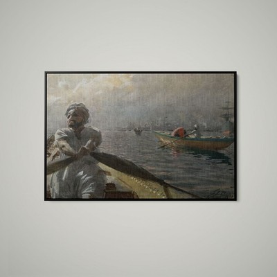 Anders Leonard Zorn - Turkish Boatman in the Constantinople Harbour - Art Print