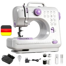Macchina da cucire per bambini e principianti 12 modelli di punti mini con pedale corrente