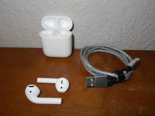 Apple Airpods 1st Generation White Case w/Charging Cord WORKS 