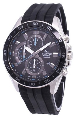 Casio EDIFICE Chronograph Stopwatch Retrograde EFV-550P-1AV 100M Mens Watch