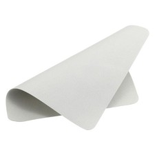 6.3" x 6.3" Glasses Cleaning Cloth Microfiber Eyeglasses Polishing Cloth Gray