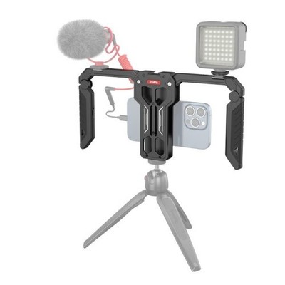 *SMALLRIG VIDEOGRAPHY BUNDLE* FOLDING PHONE CAGE P10 & SIMORR WAVE S1 MICROPHONE