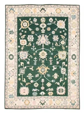 9'2" x 12'4" Hand Knotted Area Rug Traditional Oriental Wool Carpet