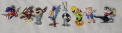 Warner 90s Applause Looney Tunes PVC Lot of 8 VTG No Scratches NICE see Pics