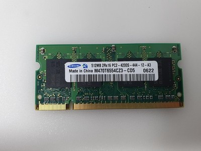 Samsung 512MB DDR2 RAM PC2-4200S SODIMM M470T6554CZ3-CD5 Laptop Arbeitsspeicher