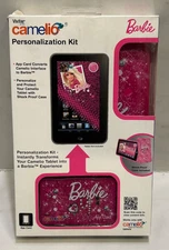 Camelio Pink Barbie Personalization Kit Protective Case App Card Cleaning Cloth