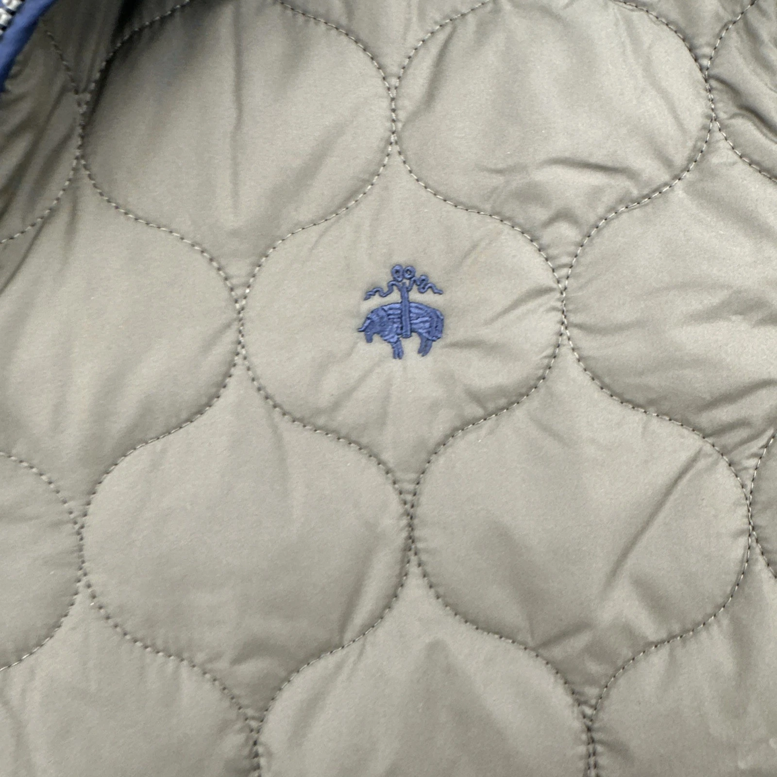 NWT Brooks Brothers Thermore Insulated Onion Quilted Jacket Medium Green NWT image 7