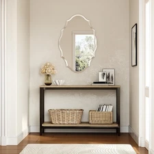 36" Bathroom Vanity Mirror Decorative Wall-Mounted Mirror for Over Sink/Entryway