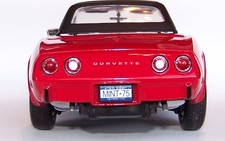 1975 Corvette Diecast Model In Mille Miglia Red. By Franklin Mint 1975 Corvette Diecast Model In Mille Miglia Red. By Franklin Mint