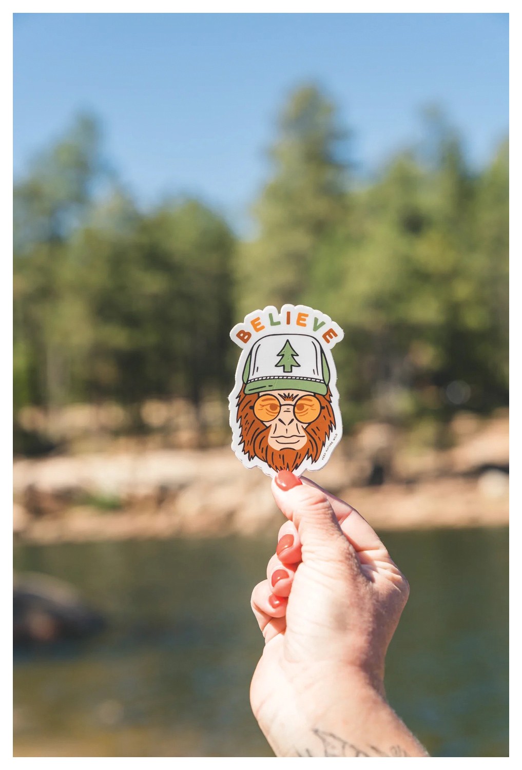 Плюшевая игрушка Keep Nature Wild Clyde Sasquatch - экологически чистый подарок для приключений на свежем воздухе