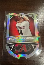 2014 Topps Chrome - Chrome Connections Die-Cuts Paul Goldschmidt #CC-PG