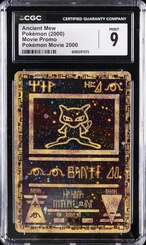 2000 POKEMON MOVIE PROMO POKEMON MOVIE 2000 ANCIENT MEW CGC 9